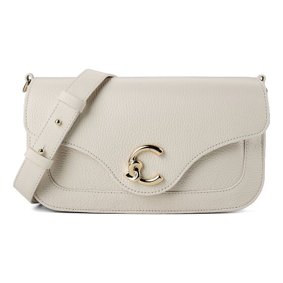 Coccinelle C-Me Bolsa de hombro Piel natural 26 cm