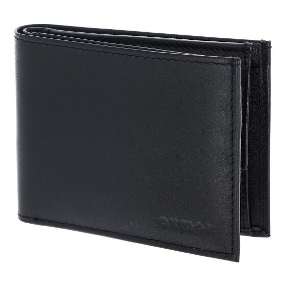 oxmox Leather Cartera Bloqueo RFID Piel natural 11 cm