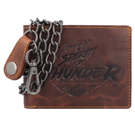 Greenburry Racing Collection Darlington Cartera de cuero RFID 12 cm