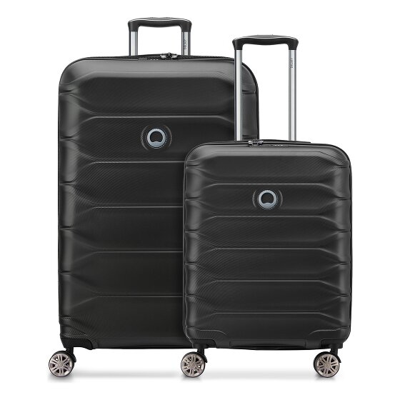 Delsey Paris Meteor 4 ruedas Set de maletas 2 piezas Con asa expansible