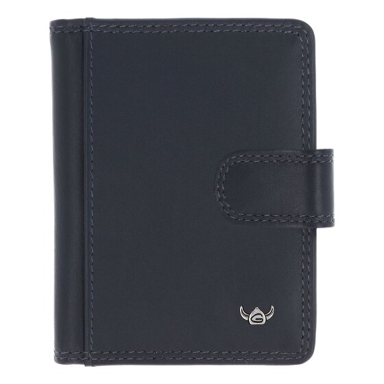 Golden Head Polo Estuche para tarjetas de crédito Bloqueo RFID Piel natural 8 cm
