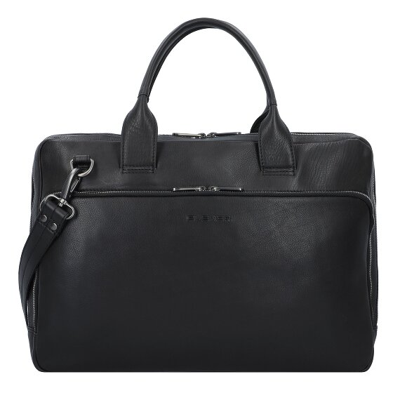 Plevier Vintage Larry Maletín Piel 40 cm Compartimento para el portátil