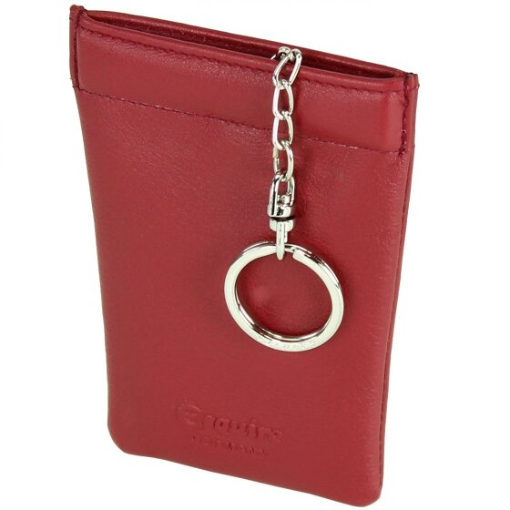 Esquire Estuche para llaves de cuero con logotipo de 8 cm