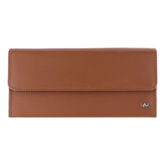 Golden Head Polo Carnet de identidad Bloqueo RFID Piel natural 19.5 cm