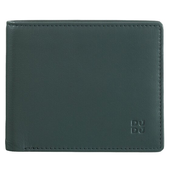 DuDu Billetera de cuero RFID 11 cm