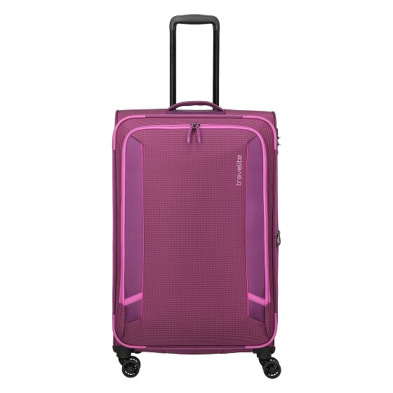 Travelite Corsiica 4 ruedas Carrito L 77 cm con pliegue de expansión