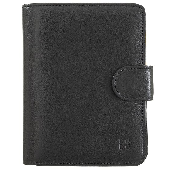 DuDu Billetera de cuero RFID 11 cm