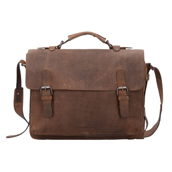 Harold's Maletín Antiguo Piel 38 cm