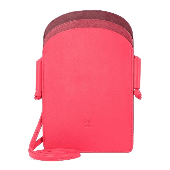 DuDu Bolsa de móvil de colores de Menorca de cuero de 12 cm