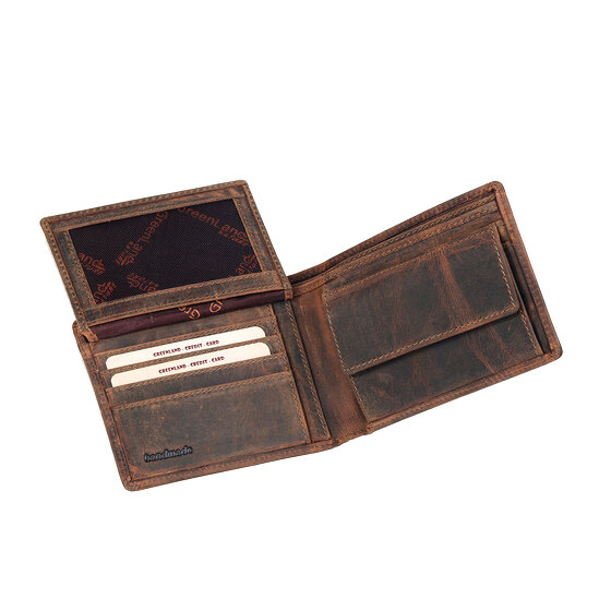 Greenland Nature Montana cartera cuero 12,5 cm