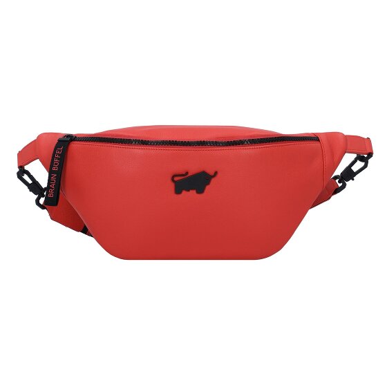 Braun Büffel Capri Riñonera Protección RFID Piel 35 cm
