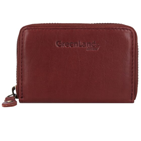 Greenland Nature Estuche para tarjetas de crédito de cuero RFID 10,5 cm