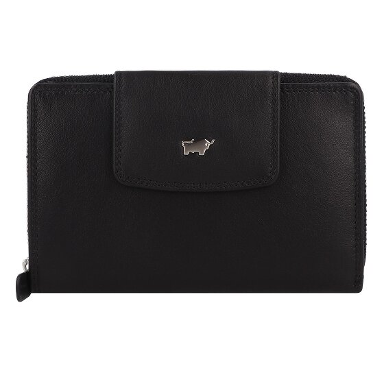 Braun Büffel Cartera Golf Secure RFID Piel 14 cm