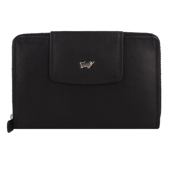 Braun Büffel Cartera Golf Secure RFID Piel 14 cm