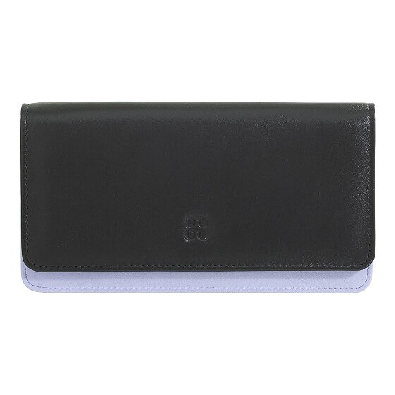DuDu Billetera de cuero RFID 17,5 cm
