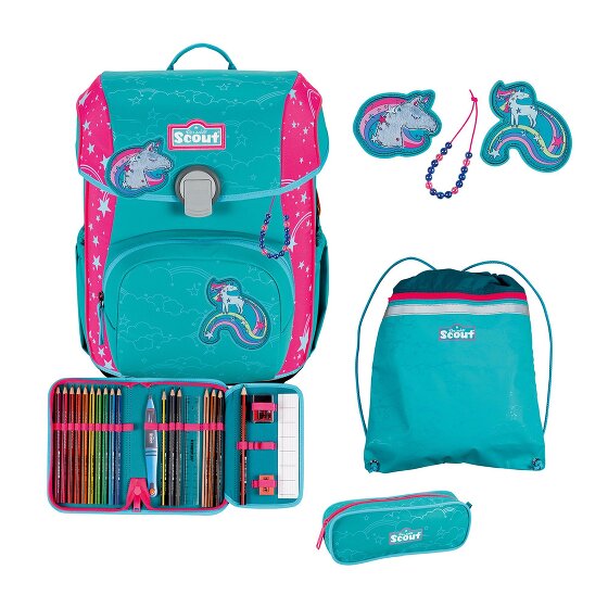 Scout Neo Exklusiv Superflash Extreme Juego de mochilas escolares 4 piezas