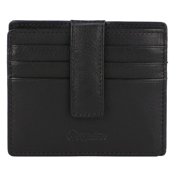 Esquire Estuche para tarjetas de crédito de napa Oslo de cuero RFID de 9,5 cm