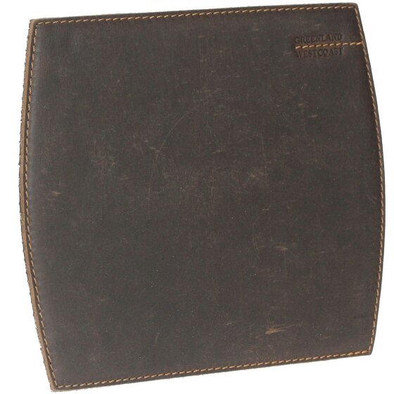 Greenland Nature Westcoast Alfombrilla de ratón de cuero 25 cm