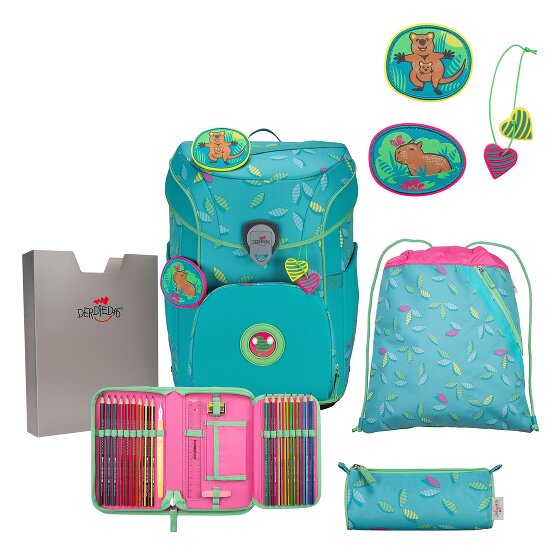 DerDieDas ErgoFlex Superflash Easy Juego de mochilas escolares