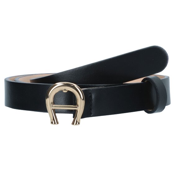 AIGNER Cinturón de cuero con logotipo