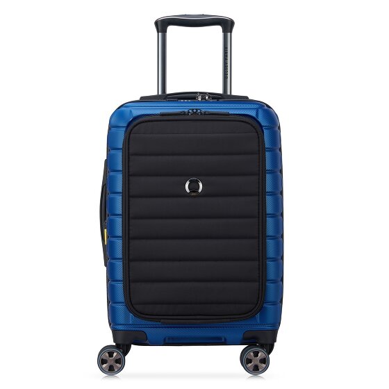 Delsey Paris Trolley de cabina Shadow 5.0 de 4 ruedas Compartimento para portátil de 55 cm con pliegue de expansión