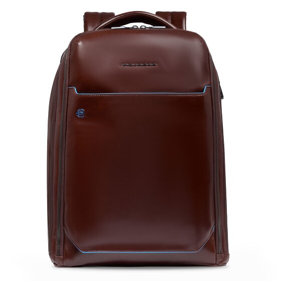 Piquadro Blue Square Mochila de día Piel 42 cm Compartimento para el portátil