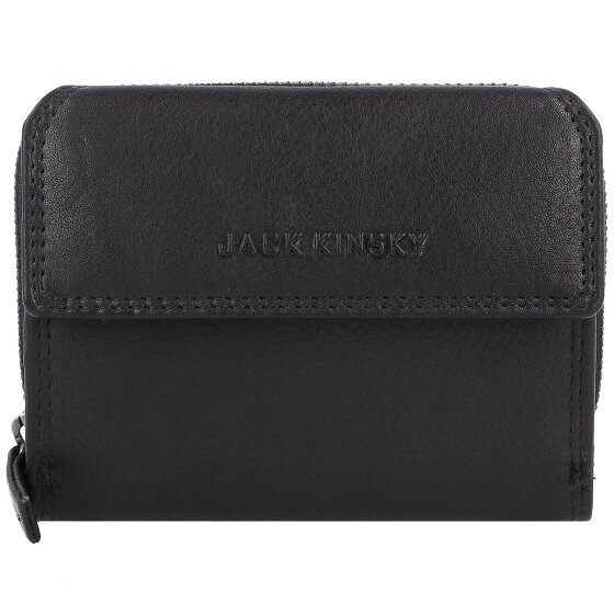 Jack Kinsky Brisbane Billetera de cuero RFID 11 cm