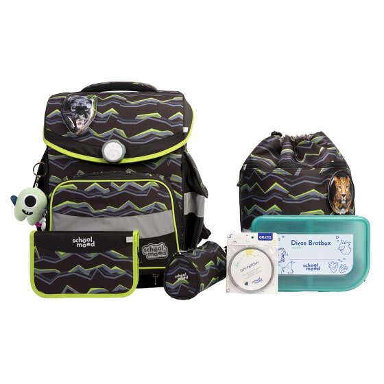 School-Mood Timeless Pro Juego de mochilas escolares 7 piezas