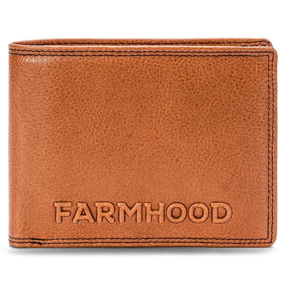 Farmhood Memphis Cartera Bloqueo RFID Piel natural 12.5 cm