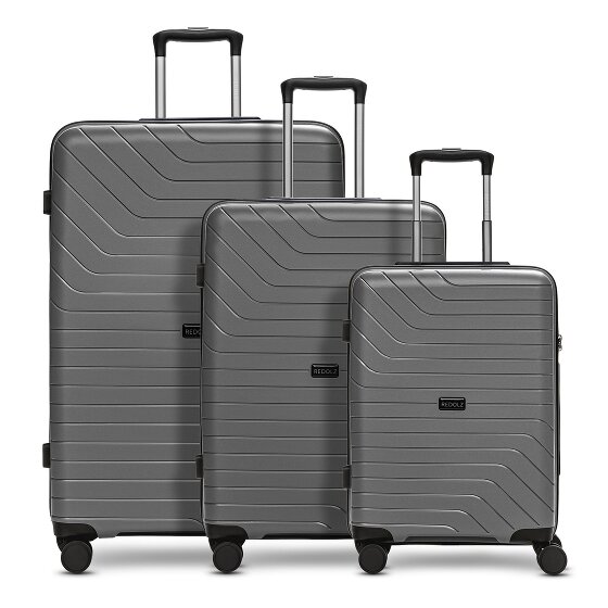 Redolz Essentials 05 3-SET 4 ruedas Set de maletas 3 piezas