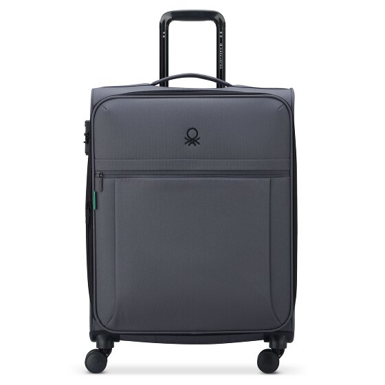 Delsey Paris x United Colors of Benetton BE Trolley de 4 ruedas 65 cm con pliegue de expansión
