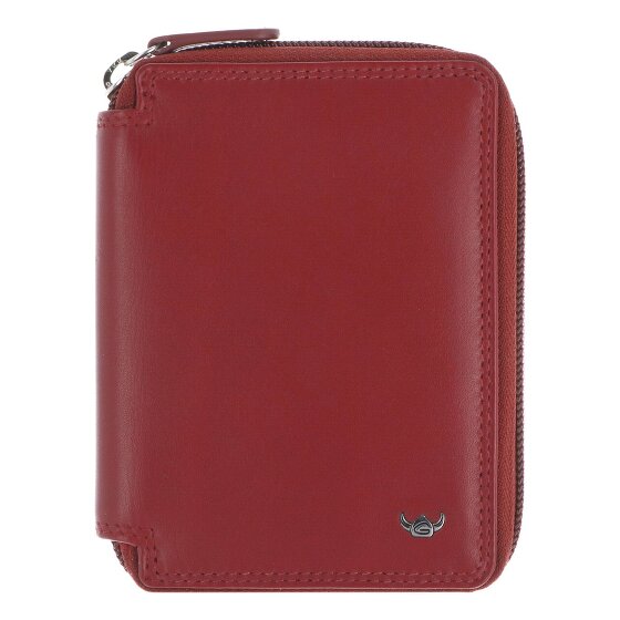 Golden Head Polo Cartera Bloqueo RFID Piel natural 12.5 cm
