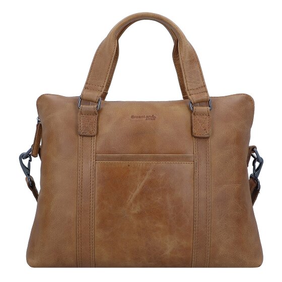 Greenland Nature Maletín ligero Piel 38 cm Compartimento para portátil