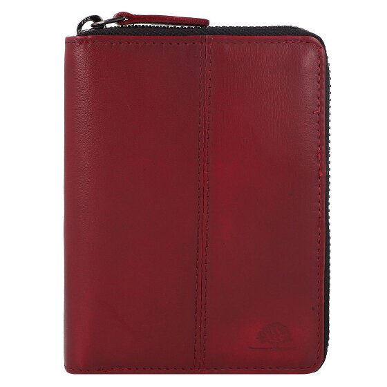 Greenburry Destressed Cartera Protección RFID Piel 13 cm