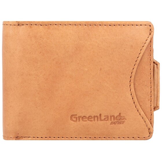 Greenland Nature Cartera Nature de cuero RFID 10 cm