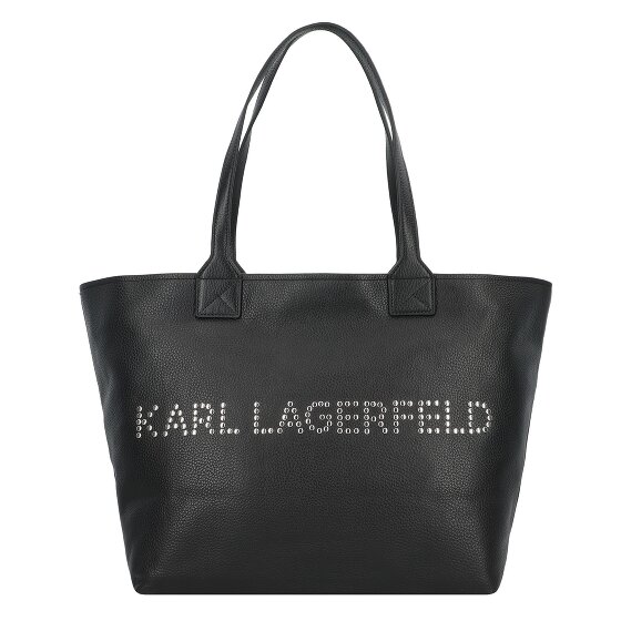 Karl Lagerfeld Signature Bolsa de compras Piel 33 cm