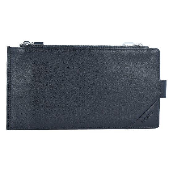 Picard Funda suave y segura para tarjetas de crédito Cartera de piel RFID 19 cm