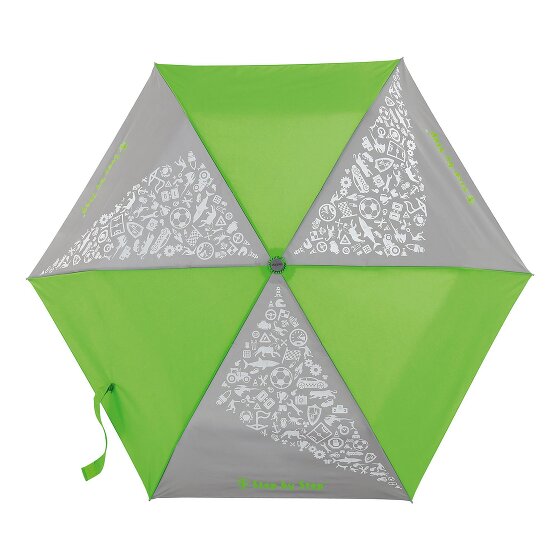 Step by Step Paraguas de bolsillo para niños de 22 cm con elementos reflectantes