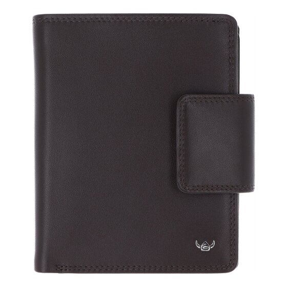 Golden Head Polo Billetera de cuero RFID 11 cm