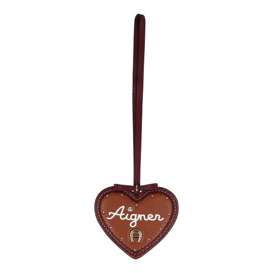 AIGNER Bolsa de moda etiqueta de cuero 8 cm