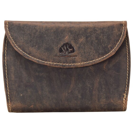 Greenburry Cartera vintage de cuero 13,5 cm