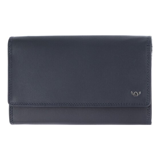 Golden Head Polo Cartera Bloqueo RFID Piel natural 17 cm
