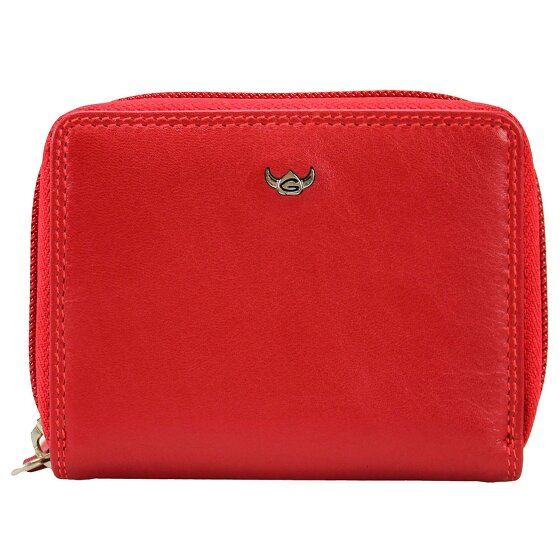 Golden Head Estuche para tarjetas de crédito Polo RFID de cuero 10 cm