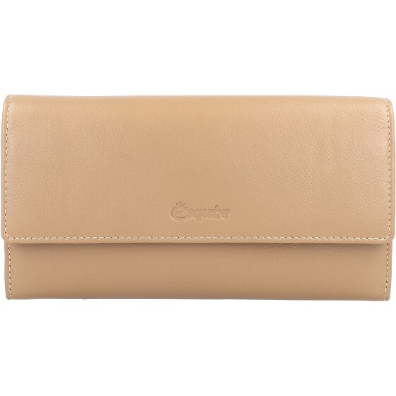 Esquire Cartera de Perú de cuero RFID 18,5 cm