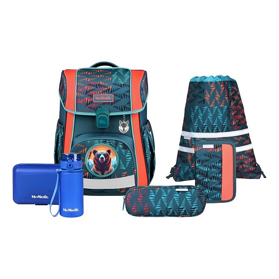 McNeill Bravo Juego de mochilas escolares 8 piezas
