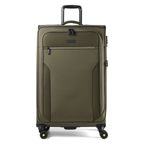 d&n Travel Line 9704 4 ruedas Carrito L 78 cm con pliegue de expansión