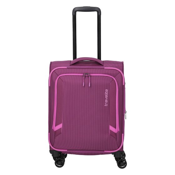 Travelite Corsiica 4 ruedas Carro de la cabina S 55 cm con pliegue de expansión