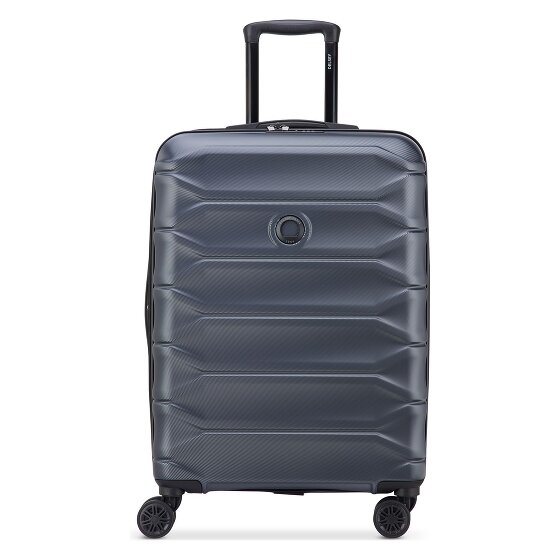 Delsey Paris Meteor 4 ruedas Trolley 68 cm Con asa expansible