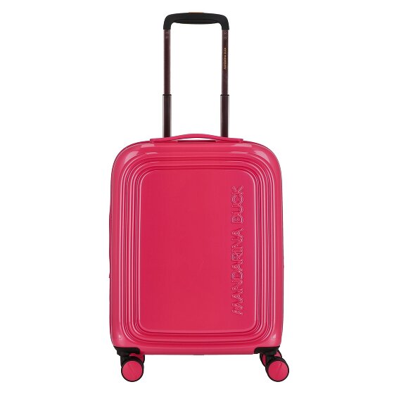 Mandarina Duck Logoduck + Metal 4 ruedas Trolley S 55 cm Con fuelle expandible