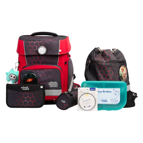 School-Mood Champion Maxx Pro Mila Juego de mochilas escolares 7 piezas